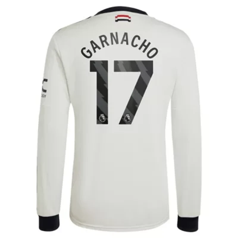 International Clubs Originals Alejandro Garnacho Manchester United 2024/25 Third Replica Long Sleeve Jersey