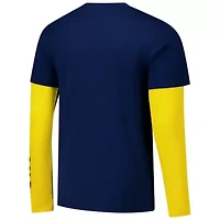 NBA Unisex Indiana Pacers Spectator Twofer Long Sleeve T-Shirt