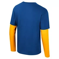 NBA Unisex New York Knicks Spectator 2fer Long Sleeve T-Shirt