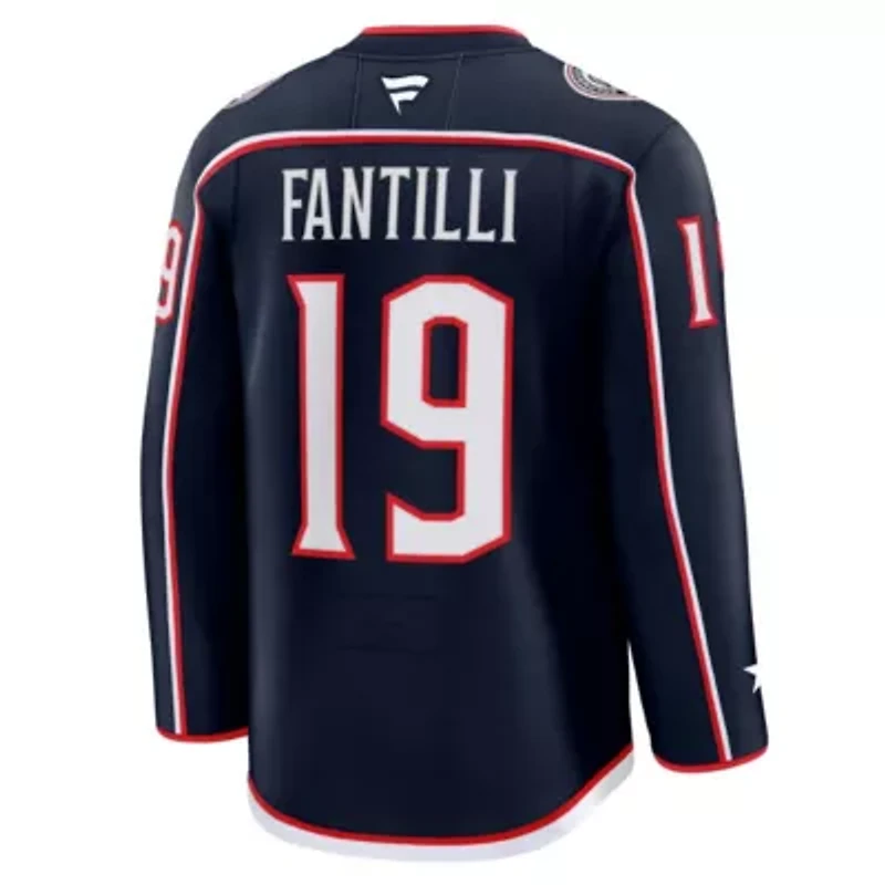 NHL Fanatics Adam Fantilli Columbus Jackets Home Premium Jersey