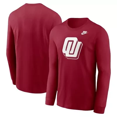 NCAA Nike Oklahoma Sooners Alternate Logo Long Sleeve T-Shirt