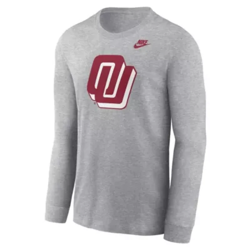 NCAA Nike Oklahoma Sooners Alternate Logo Long Sleeve T-Shirt