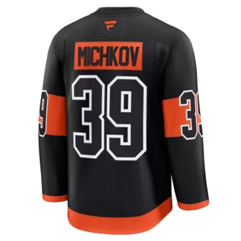 NHL Fanatics Matvei Michkov Philadelphia Flyers Alternate Premium Jersey