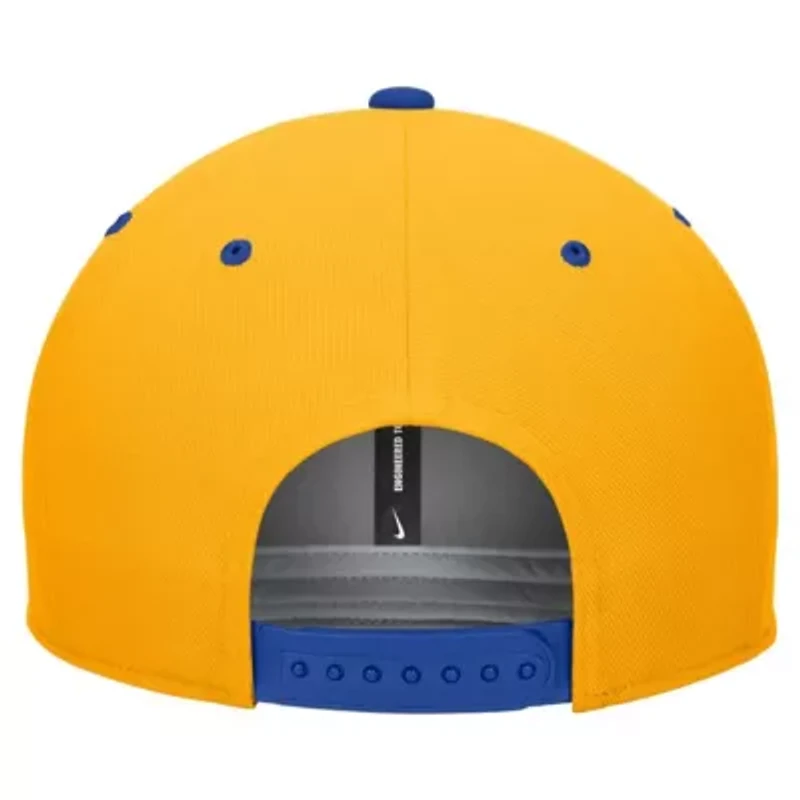 NCAA Nike White/Gold Pitt Panthers Pro Performance Snapback Hat