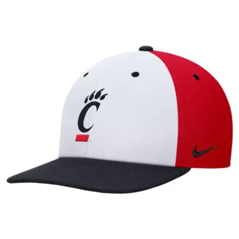 NCAA Nike White/Red Cincinnati Bearcats Pro Performance Snapback Hat
