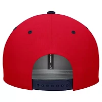 NCAA Nike White/Red Ole Miss Rebels Pro Performance Snapback Hat