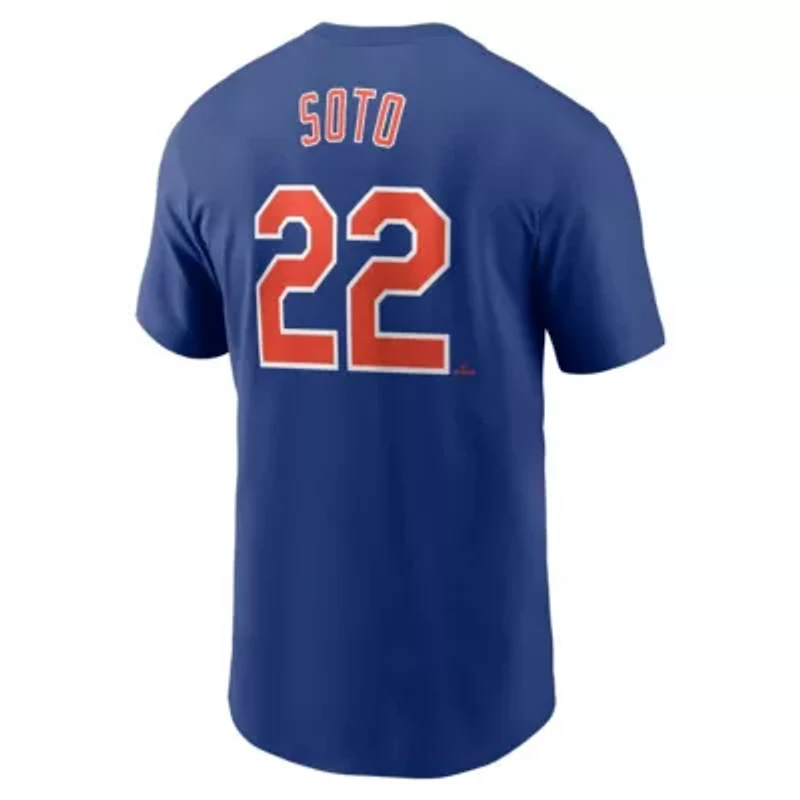 MLB Nike Juan Soto New York Mets Fuse Name & Number T-Shirt