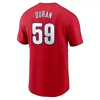MLB Nike Jhoan Duran Philadelphia Phillies Fuse Name & Number T-Shirt