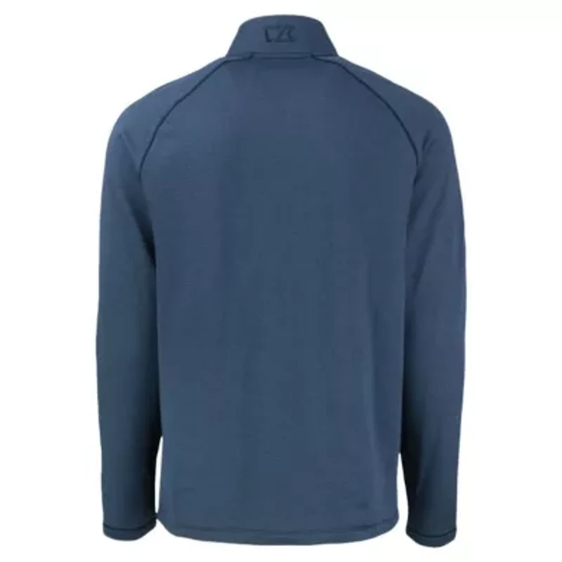 MLB Heather Los Angeles Dodgers Peshastin Eco Fleece Recycled Raglan Full-Zip Jacket