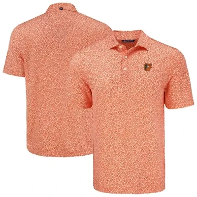 MLB Baltimore Orioles Pike Eco Flora Print Recycled Polo