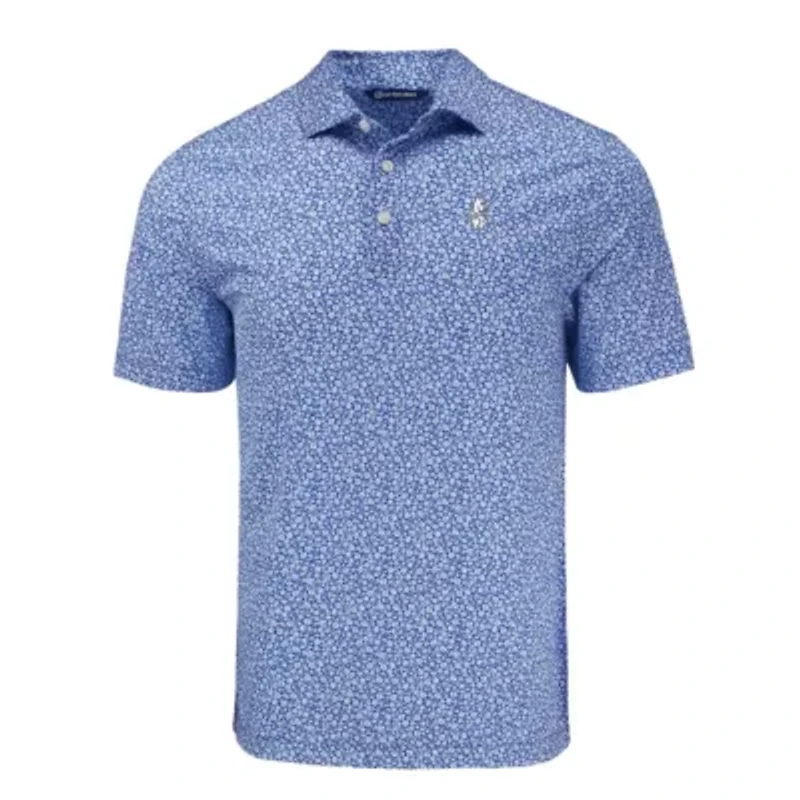 MLB Chicago Cubs Pike Eco Flora Print Recycled Polo