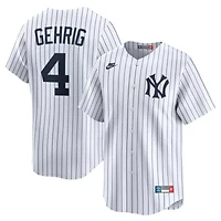 MLB Nike Lou Gehrig New York Yankees Throwback Cooperstown Collection Limited Jersey