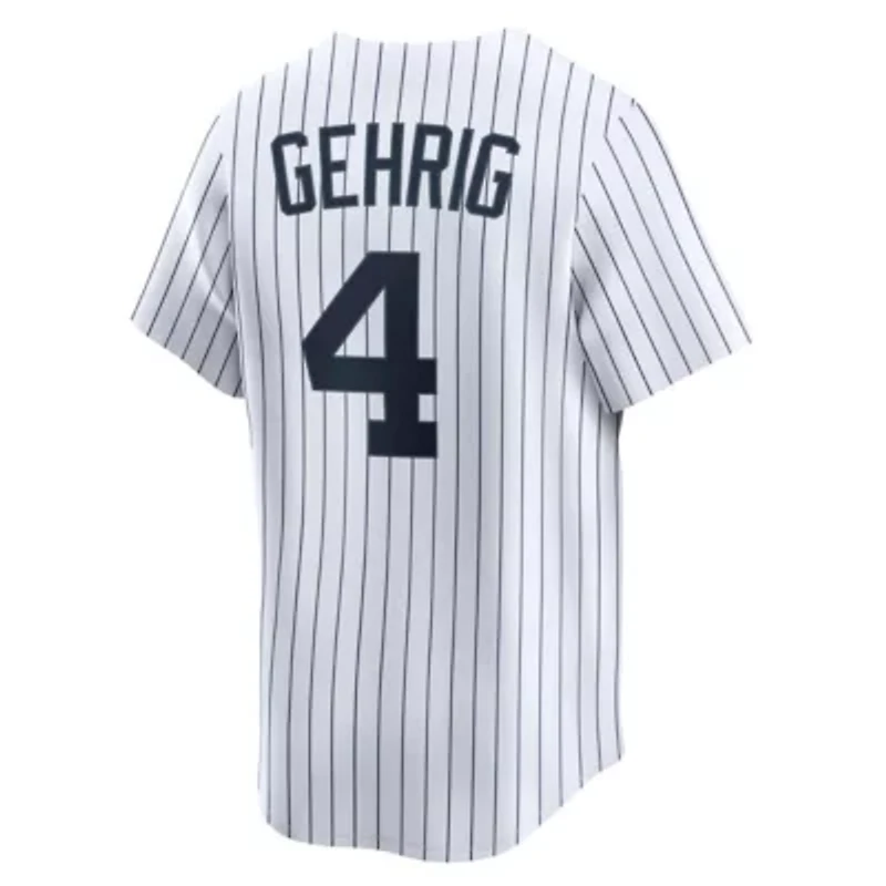 MLB Nike Lou Gehrig New York Yankees Throwback Cooperstown Collection Limited Jersey