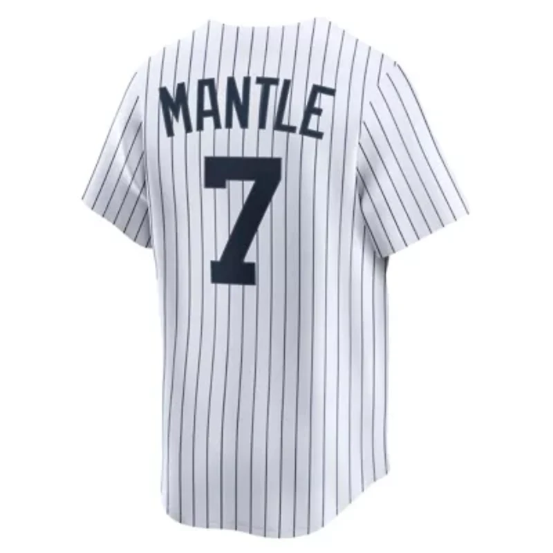 MLB Nike Mickey Mantle New York Yankees Throwback Cooperstown Collection Limited Jersey
