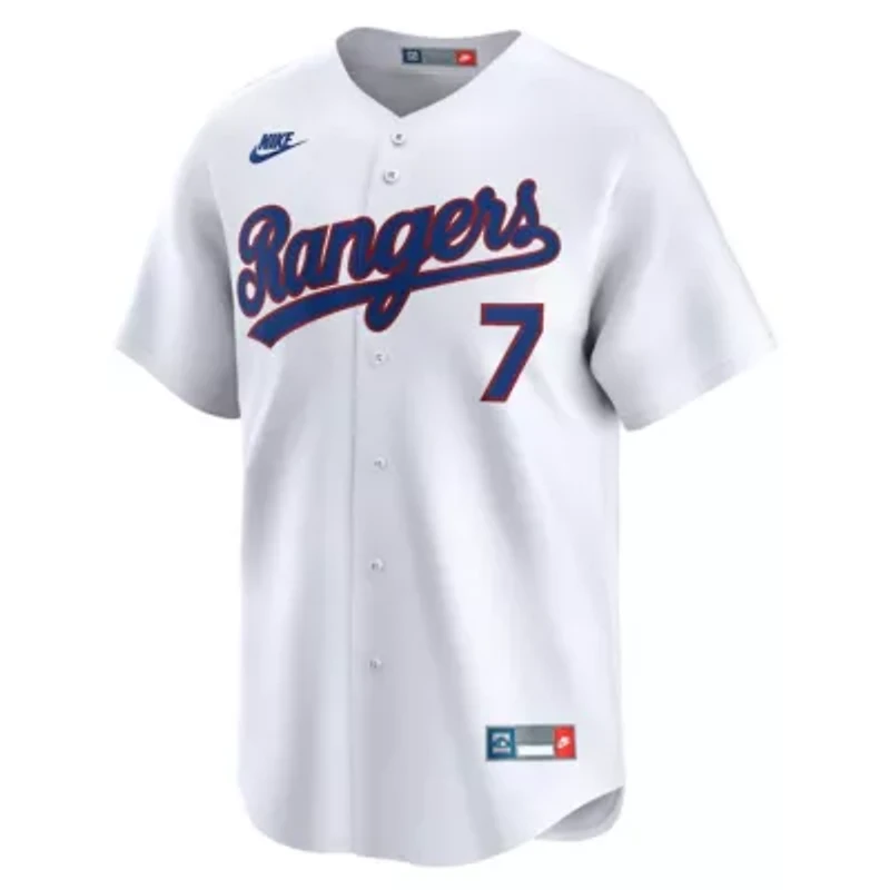 MLB Nike Ivan Rodriguez Texas Rangers Throwback Cooperstown Collection Limited Jersey