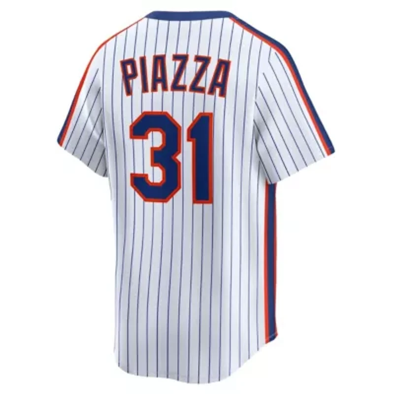 MLB Nike Mike Piazza New York Mets Throwback Cooperstown Collection Limited Jersey