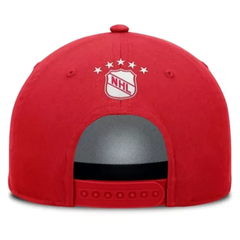 NHL Fanatics Detroit Wings Decades Collection A-Frame Rope Adjustable Hat