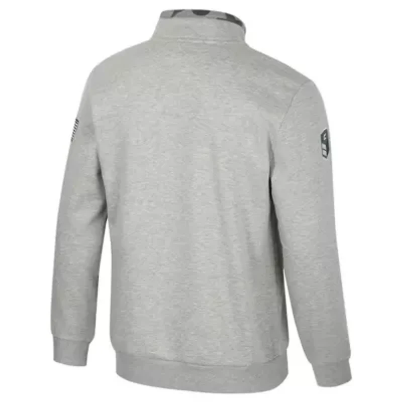 NCAA Georgia Bulldogs OORAH OHT Military Appreciation Fleece Quarter-Zip Jacket