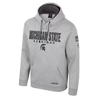 NCAA Michigan State Spartans Oorah OHT Military Appreciation Pullover Hoodie