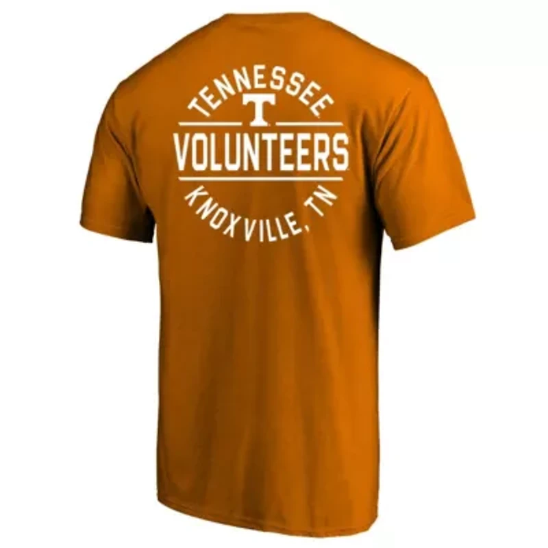 NCAA Fanatics Tennessee Volunteers Big & Tall Fast Break 2 Hit T-Shirt