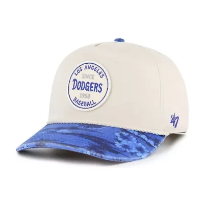 MLB Cream/Navy Los Angeles Dodgers Fiji Rope Hitch Adjustable Hat