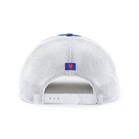 MLB Royal/White New York Mets Scratch Adjustable Trucker Hat