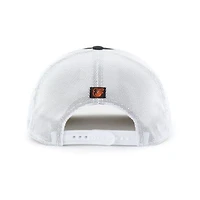 MLB Black/White Baltimore Orioles Scratch Adjustable Trucker Hat