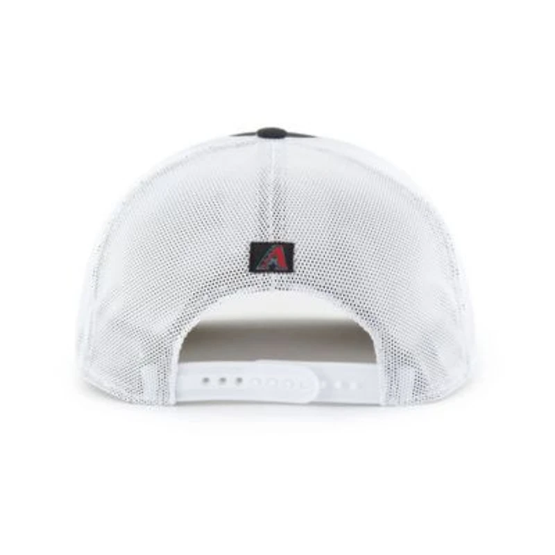 MLB Black/White Arizona Diamondbacks Scratch Adjustable Trucker Hat