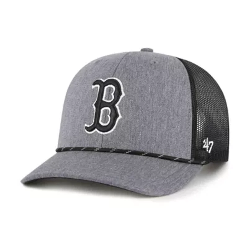 Boston Red Sox MLB Boston Sox Carbon Rope Trucker Adjustable Hat