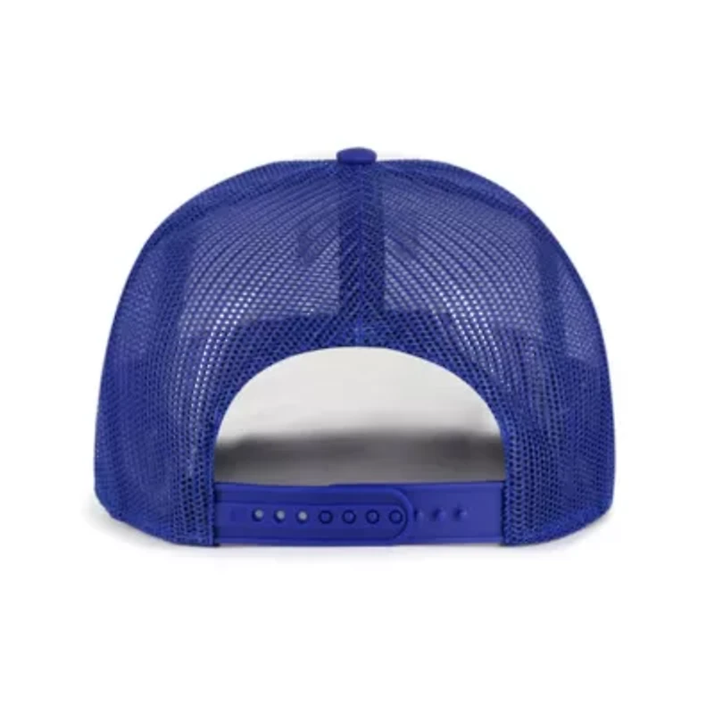 MLB White/Royal Chicago Cubs Freshman Trucker Adjustable Hat