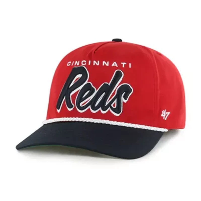 MLB Cincinnati Reds Dropshadow Rope Hitch Adjustable Hat