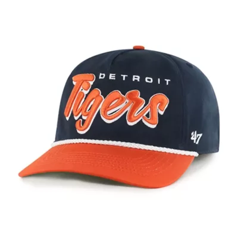 MLB Detroit Tigers Dropshadow Rope Hitch Adjustable Hat