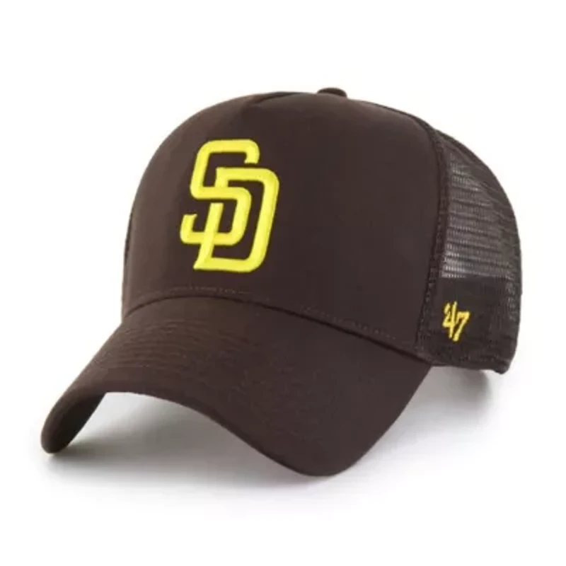 MLB San Diego Padres Ballpark Offside Adjustable Trucker Hat