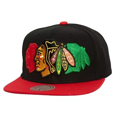 NHL Chicago Blackhawks Soul Triple Up Snapback Hat