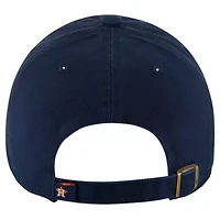 MLB Navy/Orange Houston Astros Clean Up Adjustable Hat