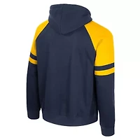 NCAA Michigan Wolverines Todd Raglan Pullover Hoodie