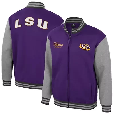 NCAA LSU Tigers Ambi-Turner Full-Zip Varsity Jacket