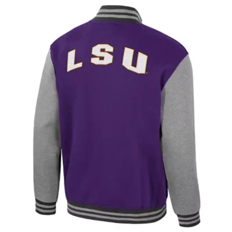 NCAA LSU Tigers Ambi-Turner Full-Zip Varsity Jacket