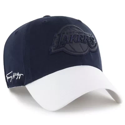 NBA x Navy/White Los Angeles Lakers Courtside Cleanup Adjustable Hat