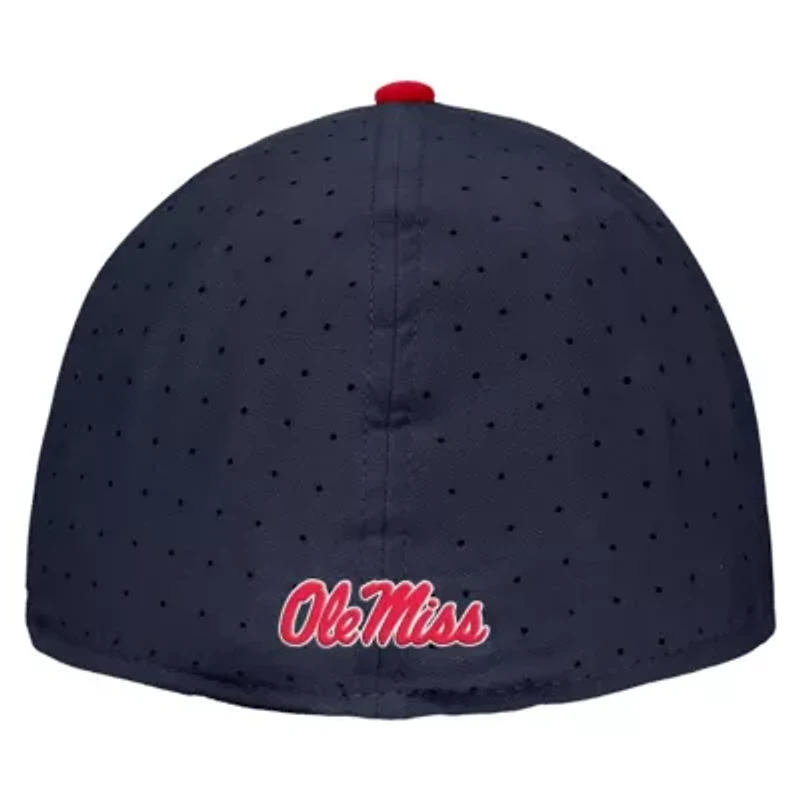 NCAA Nike Ole Miss Rebels 2025 On-Field True Performance Baseball Fitted Hat