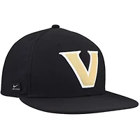 NCAA Nike Vanderbilt Commodores 2025 On-Field True Performance Baseball Fitted Hat