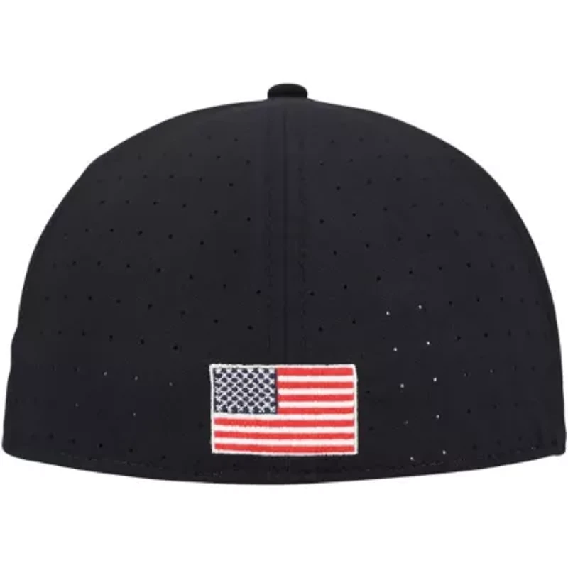 NCAA Nike Vanderbilt Commodores 2025 On-Field True Performance Baseball Fitted Hat