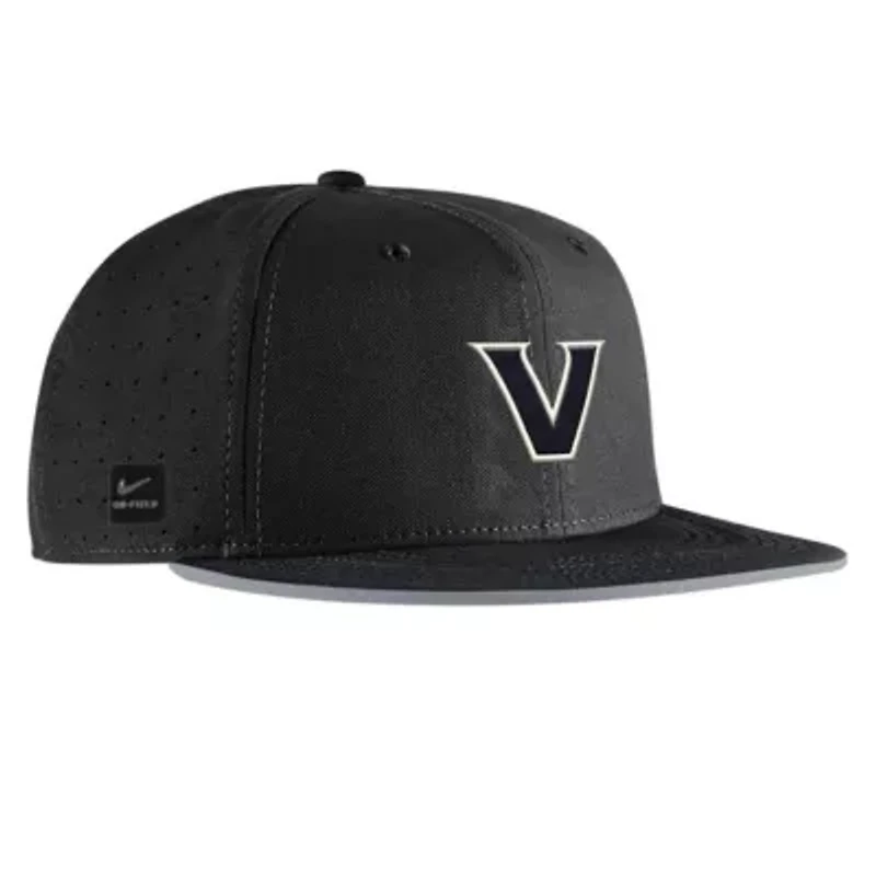 NCAA Nike Vanderbilt Commodores 2025 On-Field True Performance Baseball Fitted Hat