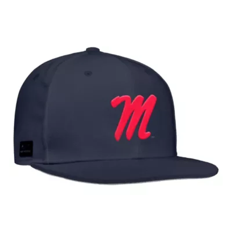NCAA Nike Ole Miss Rebels On-Field Baseball Performance Fitted Hat