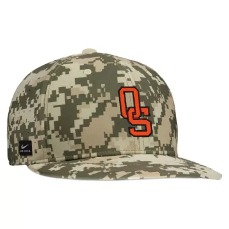 NCAA Nike Digital Oklahoma State Cowboys On-Field Baseball Performance Fitted Hat