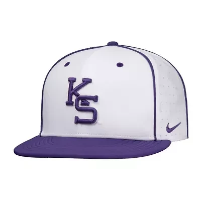 NCAA Nike Kansas State Wildcats 2025 On-Field True Performance Baseball Fitted Hat