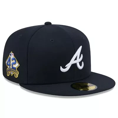 MLB Atlanta Braves 2025 Jackie Robinson Day 59FIFTY Fitted Hat
