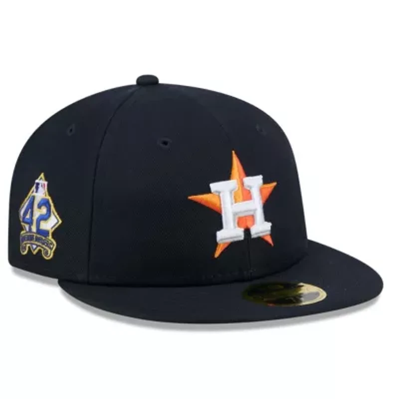 MLB Houston Astros 2025 Jackie Robinson Day Retro Crown 59FIFTY Unstructured Fitted Hat