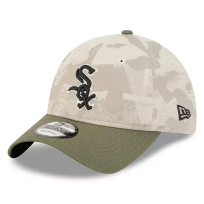Chicago White Sox MLB Light Beige/Olive Chicago Sox 2025 Armed Forces Day 9TWENTY Adjustable Hat