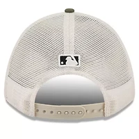 MLB Light Beige/Olive Arizona Diamondbacks 2025 Armed Forces Day 9FORTY M-Crown A-Frame Adjustable Hat
